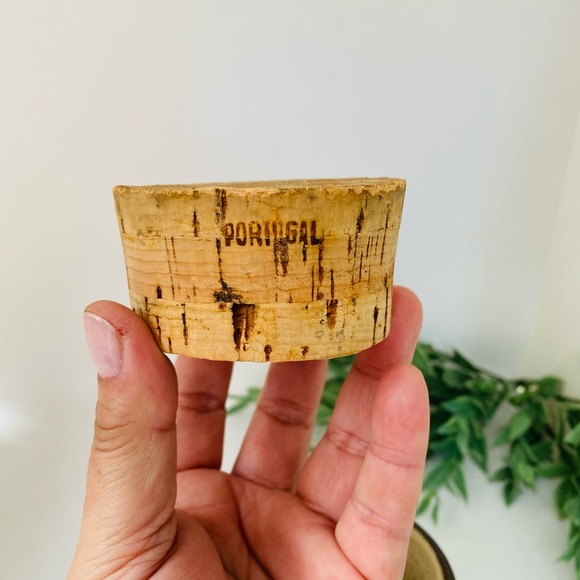 Vintage Handmade Lidded Pottery Jar Signed B. Walsh Speckled Leaf Fern Pine Cone - Picture 9 of 10